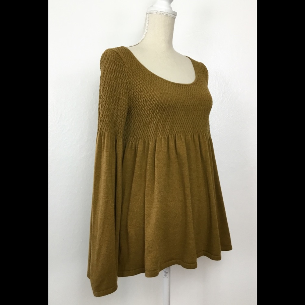 Anthropologie Knitted & Knotted Pullover Top - Picture 3 of 4
